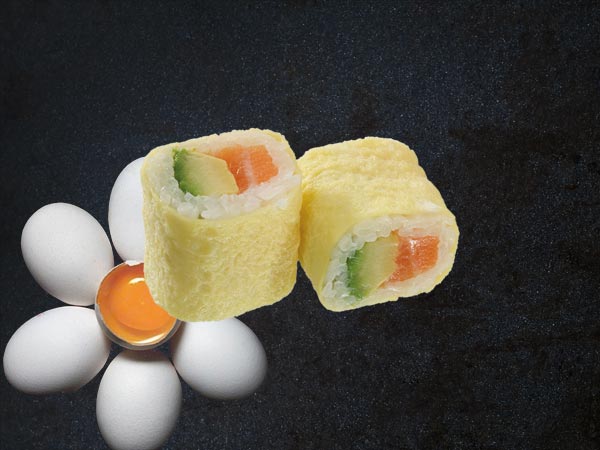 Maki egg japonais